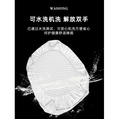 全棉貢緞床笠大豆纖維夾棉加厚五星酒店家用床罩全包床墊罩雙人