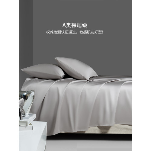 高級A類100支雙股埃及長絨棉床笠單件全棉純棉床單床罩三件套床套