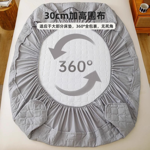 皇冠床笠/三件套抗菌型成人A類單件床套蓆夢思床墊保護罩防塵罩