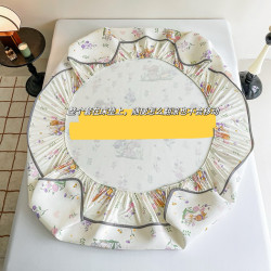 特！兩套入！黑科技涼感絲面料大涼皮複合5D透氣網孔床笠三件套