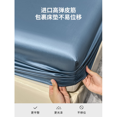 全棉長絨棉加高加大45cm床笠單件QUEEN/KING SIZE國外全包床墊套