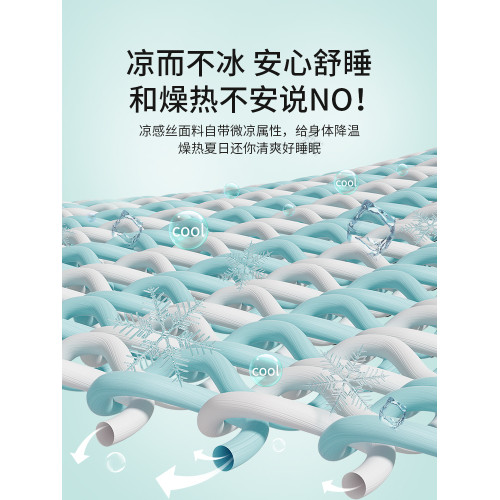水洗冰絲床笠單件夏季真絲床墊蓆夢思全包圍防塵罩防滑床單三件套