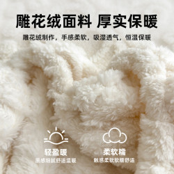 潔麗雅牛奶絨床笠單件珊瑚絨加厚加絨蓆夢思床墊罩套冬季2025新款