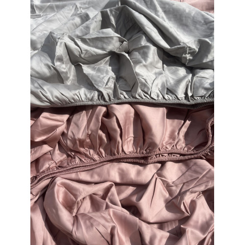 高級純棉180支真絲匹馬棉貢緞床包進口埃及匹馬棉床包