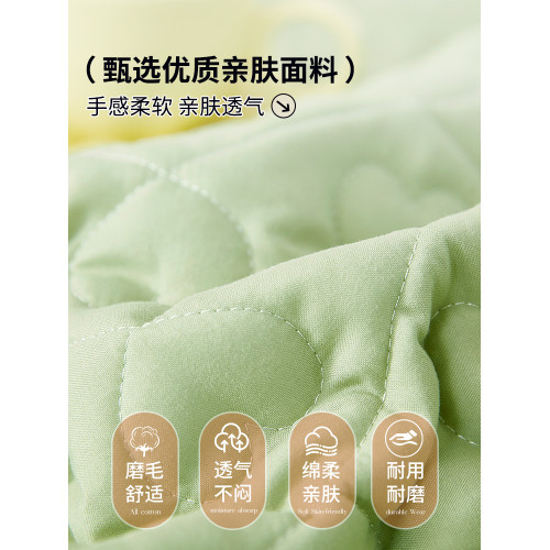 A類花邊床笠床裙二合一1米5大豆夾棉床罩帶裙邊純色床單2025新款