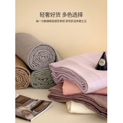 全棉雙層皺皺紗床笠純棉2025新款四季通用床罩A類蓆夢思床墊套單