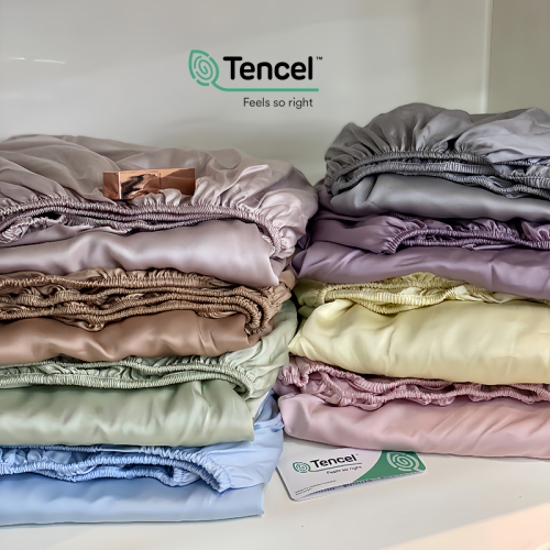 新加坡涼感裸睡1000TC進口LF蘭精100%天絲TENCEL™萊賽爾床笠