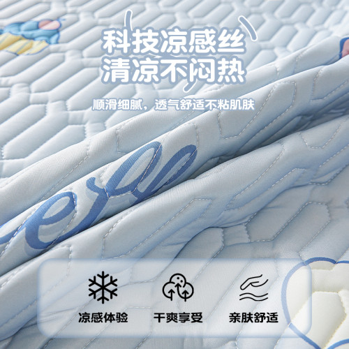 冰絲乳膠涼蓆床笠款2025新款軟蓆子夏天涼感床笠罩a類母嬰級床笠