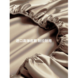 高支純色全棉床套床笠薄床墊專用5/10/15公分棕墊床罩純棉單件1.8