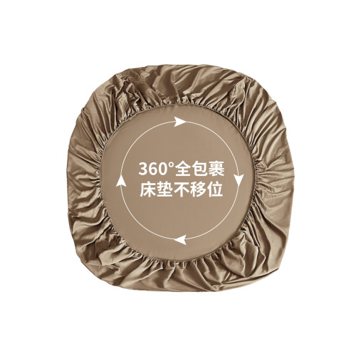 高支純色全棉床套床笠薄床墊專用5/10/15公分棕墊床罩純棉單件1.8