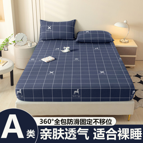 全棉純棉床笠罩單件全包圍蓆夢思床墊罩防塵罩四季通用防滑罩床罩