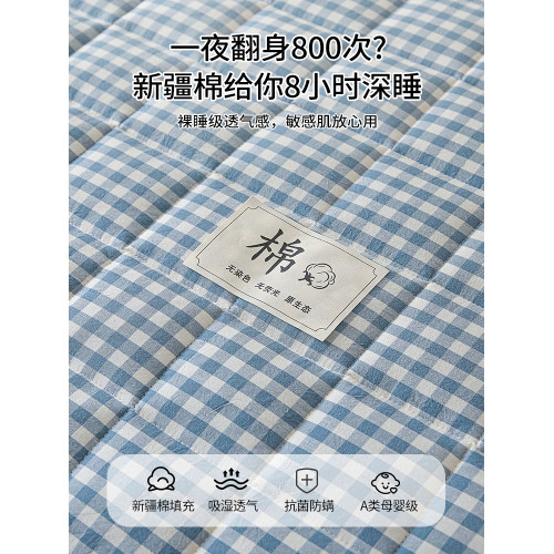 純棉花床笠罩單件夏季床罩2025新款防滑固定床單套罩床墊套防塵罩