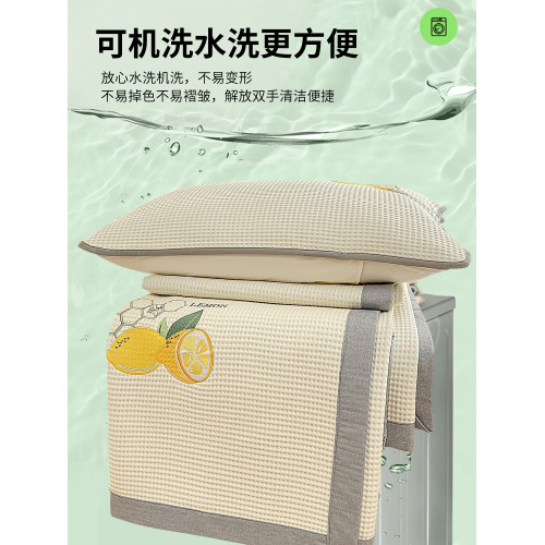 涼蓆2025新款三件套冰絲夏季單件全包床罩床套罩可機洗水洗床笠款