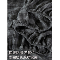 品牌官方旗艦店純棉床笠罩水洗全棉2025年新款床單件四季通用墊套