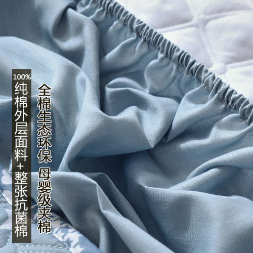 純棉夾棉床笠床罩單件全棉2025新款四季通用兒童男孩加厚1米2床單