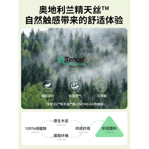 60支天絲床單單件萊賽爾纖維床笠夏季絲滑裸睡純色蘭精天絲床品