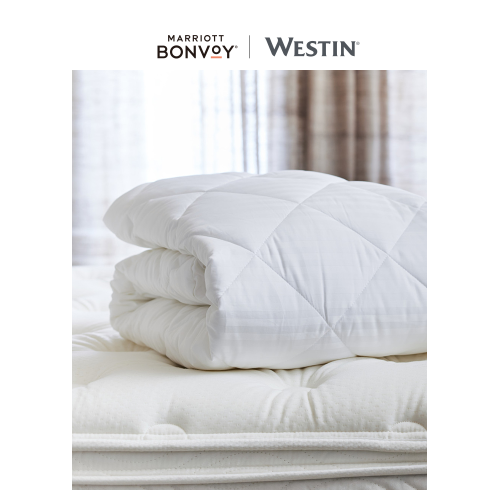 威斯汀 五星級酒店 蓆夢思床墊保護套罩 床墊保護墊套 純棉床包