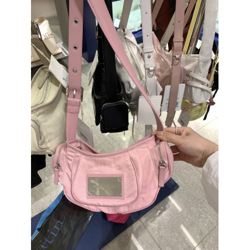matinkim手提包尼龍金屬復古韓系女包MatinKim腋下包純色單肩