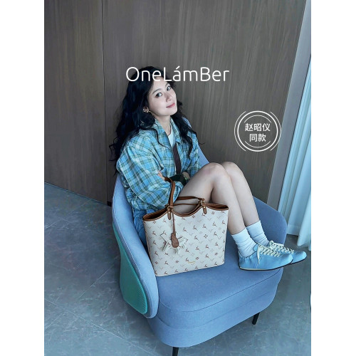 【趙昭儀同款】萬蘭寶鹿飛托特包包女式2025新款大容量通勤單肩包
