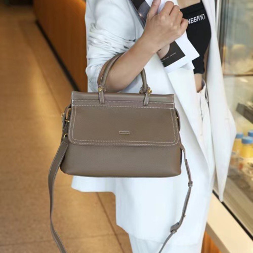 Uend King包包女包牛皮女士手提包大容量輕奢單肩包女通勤斜後背包