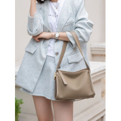 【雲朵】美式高級感潮流時尚女包復古風簡約氣質百搭單肩斜後背包包