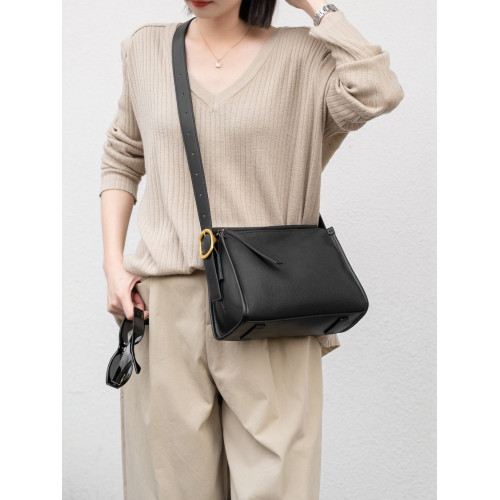 【雲朵】美式高級感潮流時尚女包復古風簡約氣質百搭單肩斜後背包包