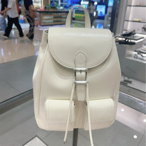 URDUZA CKRUIU25小C&K夏季新款女包復古油蠟皮簡約通勤雙肩包女