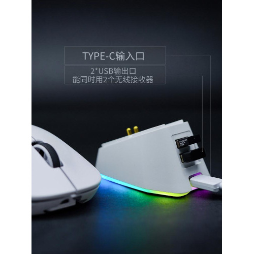 neongram無線滑鼠底座 GPW2 3 4代 g502 x plus g903狗屁王充電樁