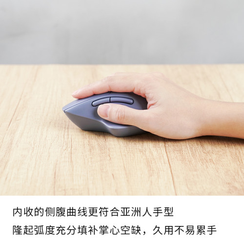 星日社Elecom宜麗客滑鼠人體工學無線藍牙靜音辦公電腦貝殼滑鼠