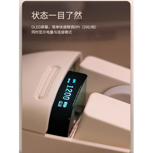 LOFREE洛斐小翹滑鼠貓咪無線三模藍牙辦公可愛女生筆記型電腦ipad