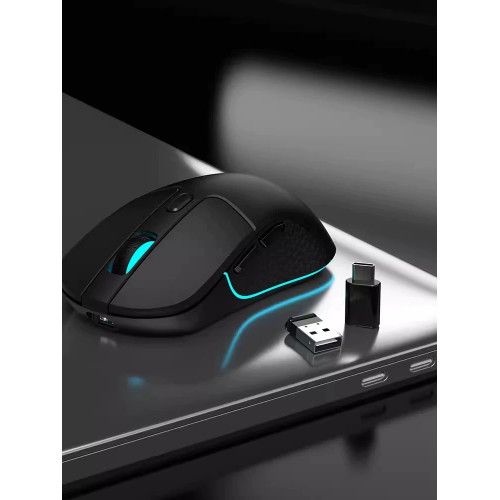 Keychron M3無線滑鼠中大手有線藍牙三模RGB滑鼠電腦辦公電競遊戯