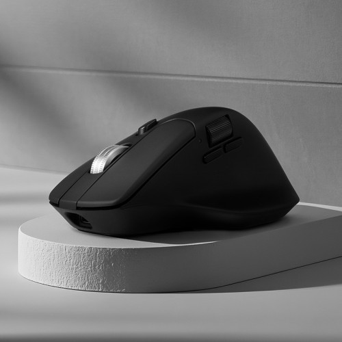 Keychron M6無線滑鼠2.4G藍牙3395人體工學有線電競遊戯靜音