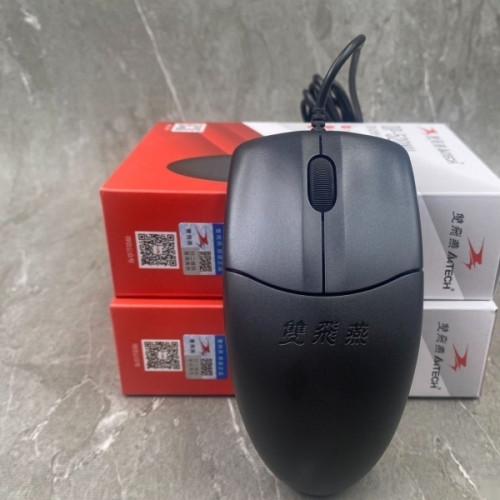 雙飛燕有線滑鼠辦公家用USB筆記型電腦通用OP-520NU