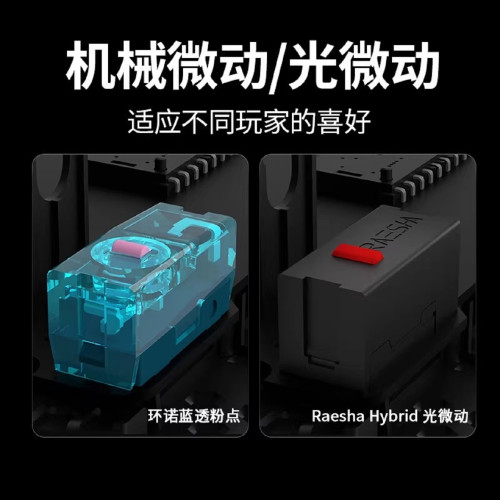 達摩鯊 N7MAX右手電競三模輕量化有線無線雙8Khz 中小手滑鼠