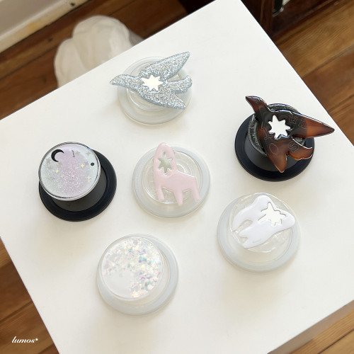 Lumos「lovelyHome」椅子飛鳥牙齒磁吸手機支架時髦單品對鏡自拍