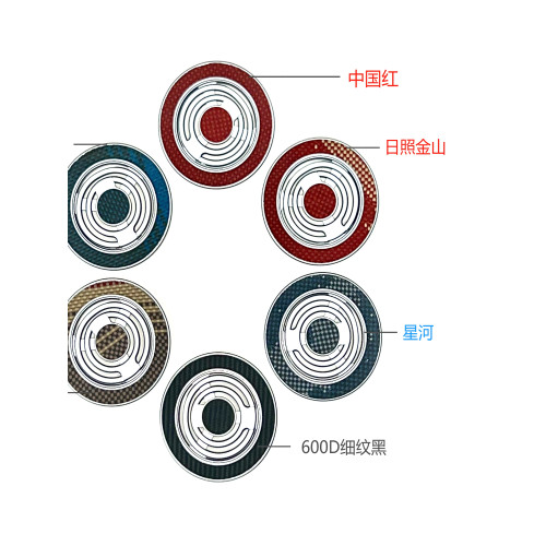 適用於凱夫拉磁吸指環扣凱夫拉芳綸纖維單面強磁磁吸手機支架