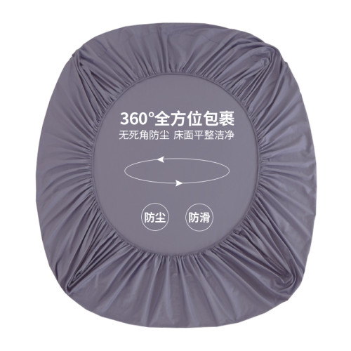 a類抗菌全棉加高床笠單件美國kingQueen厚墊蓆夢思床罩純棉床墊套