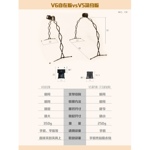 床上宅家懶人創意看電影追劇遊戯上網課手機支架穩定牢固方可攜式帶