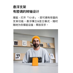 MOFT新款磁吸轉軸卡包適用於iPhone16/15/14/13系列Magsafe磁吸閃刷支架一體式多角度架立多功能手機支架卡包