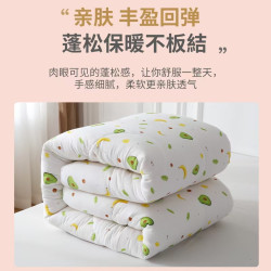 新疆長絨棉被純棉花被子冬被加厚褥子床墊被褥春秋被全棉保暖被芯