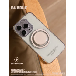 彩色泡泡手機磁吸支架個性潮流原創設計新款伸縮手機支架磁吸