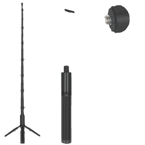 Insta360影石X4/X3/RS副廠自拍桿三腳架X2R子彈時間隱形手柄延長 Insta360影石X4/X3/RS副廠自拍桿三腳架X2R子彈時間隱形手柄延長