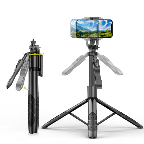 L16藍牙自拍桿手持穩定器手機相機運動DV拍照1.6m落地伸縮三腳架