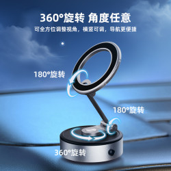 FUNSNAP逗映真空磁吸支架2025新款多功能通用汽車戶外拍攝吸盤式桌面支架可攜式吸附手機支架