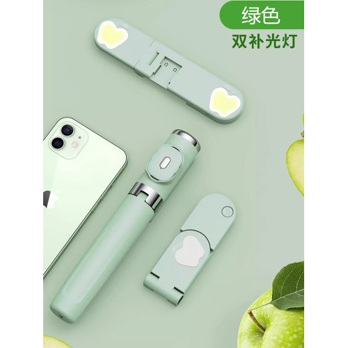德國防抖迷你旅遊可攜式拍攝自拍桿穩定360度旋轉藍牙手持落地支架