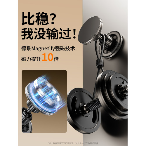 派凡雙面磁吸手機支架牆面強力吸附牆上免打孔支撐牆壁萬向旋轉ipad平板冰箱洞洞板配件桌面健身房廚房衛生間