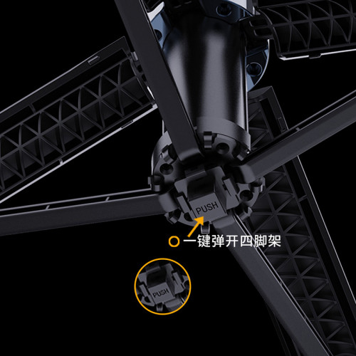 2025年新款多功能手持防抖360°旋轉自拍桿多功能落地手機支架