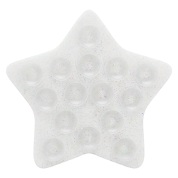 WFWE聯名lower五角星雙面魔術貼吸盤式手機支架多功能粘貼亮面貼