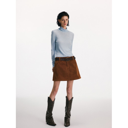 TearOcean*天絲羊毛基礎打底衫    修身顯瘦高領女羊毛針織衫秋冬