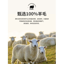 皮爾卡丹圓領100%羊毛衫中年男士內搭毛衣加厚保暖爸爸休閒打底衫